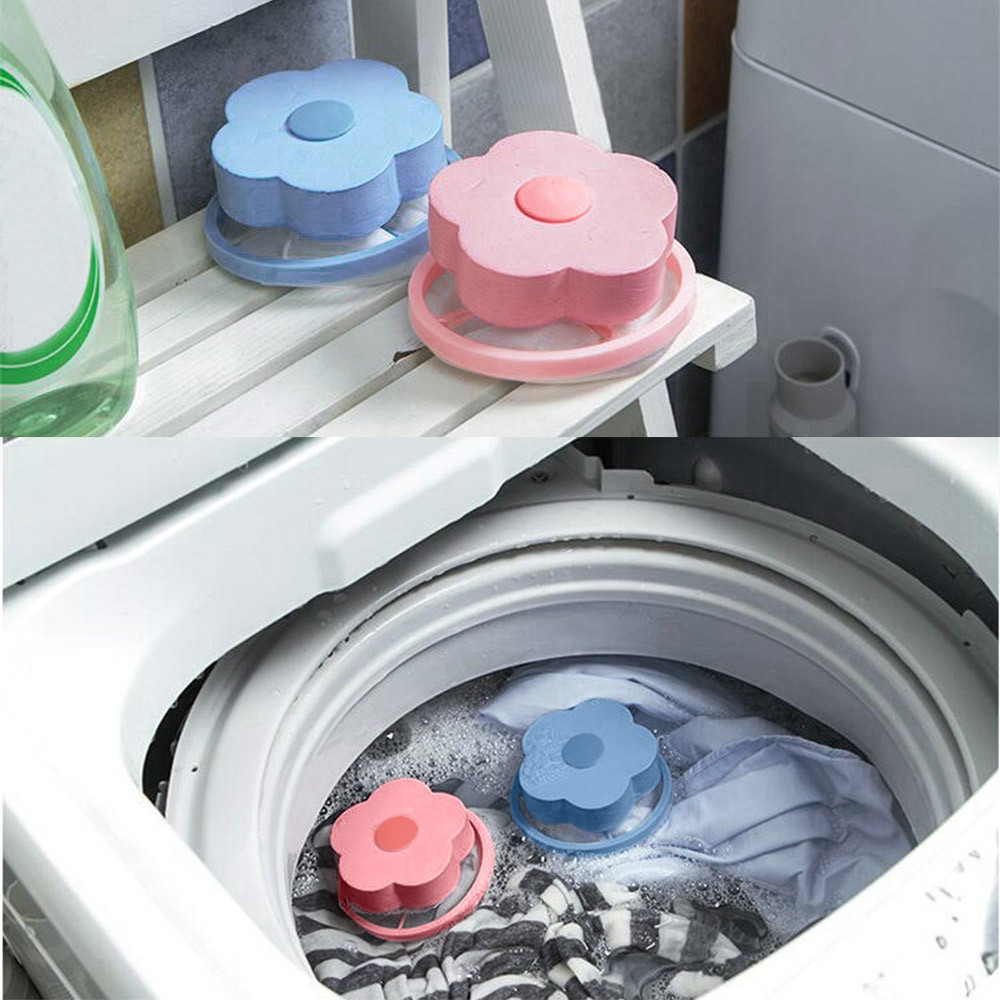 Honana-Home-Flower-Shape-Washing-Machine-Cleaning-Accessory-Lint-Hair-Filter-Remove-Tool-Mesh-Bag-1299889