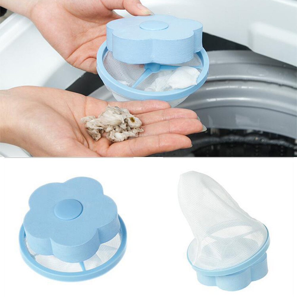 Honana-Home-Flower-Shape-Washing-Machine-Cleaning-Accessory-Lint-Hair-Filter-Remove-Tool-Mesh-Bag-1299889