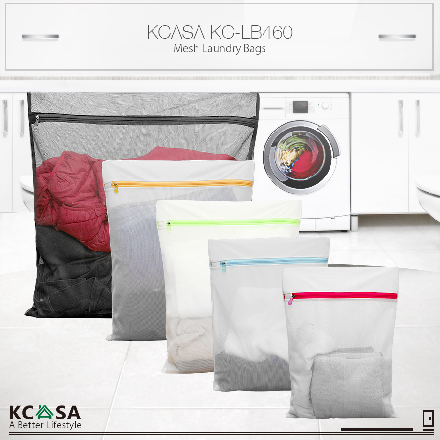 KCASA-KC-LB460-5pcs-Mesh-Laundry-Bags-Travel-Storage-Packing-Wash-Clothes-Pouch-Luggage-Organizer-1142722