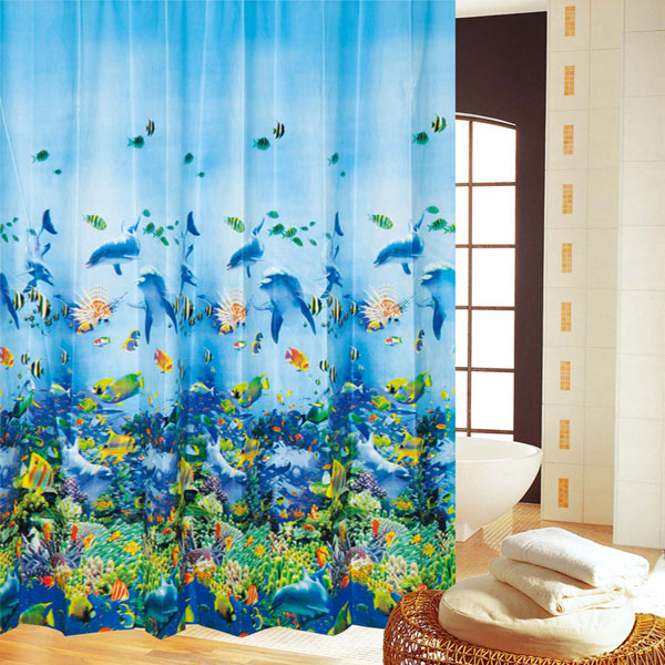 180180cm-Bathroom-Undersea-World-Polyester-Waterproof-Shower-Curtain-975967