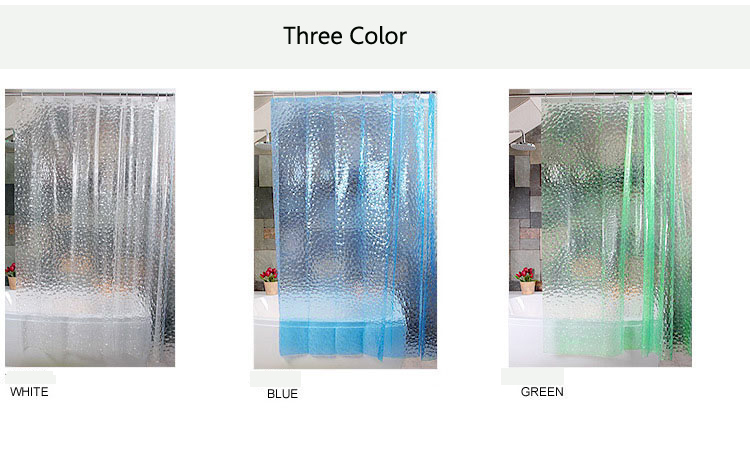 180X180cm-PEVA-Waterproof-Water-Cube-Pattern-Thicker-Bath-Shower-Curtain-1122186