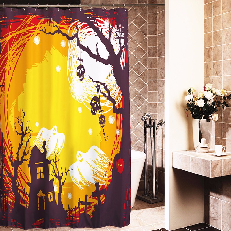 180x180cm-Halloween-Flying-Ghost-Polyester-Shower-Curtain-Bathroom-Decor-with-12-Hooks-1091762