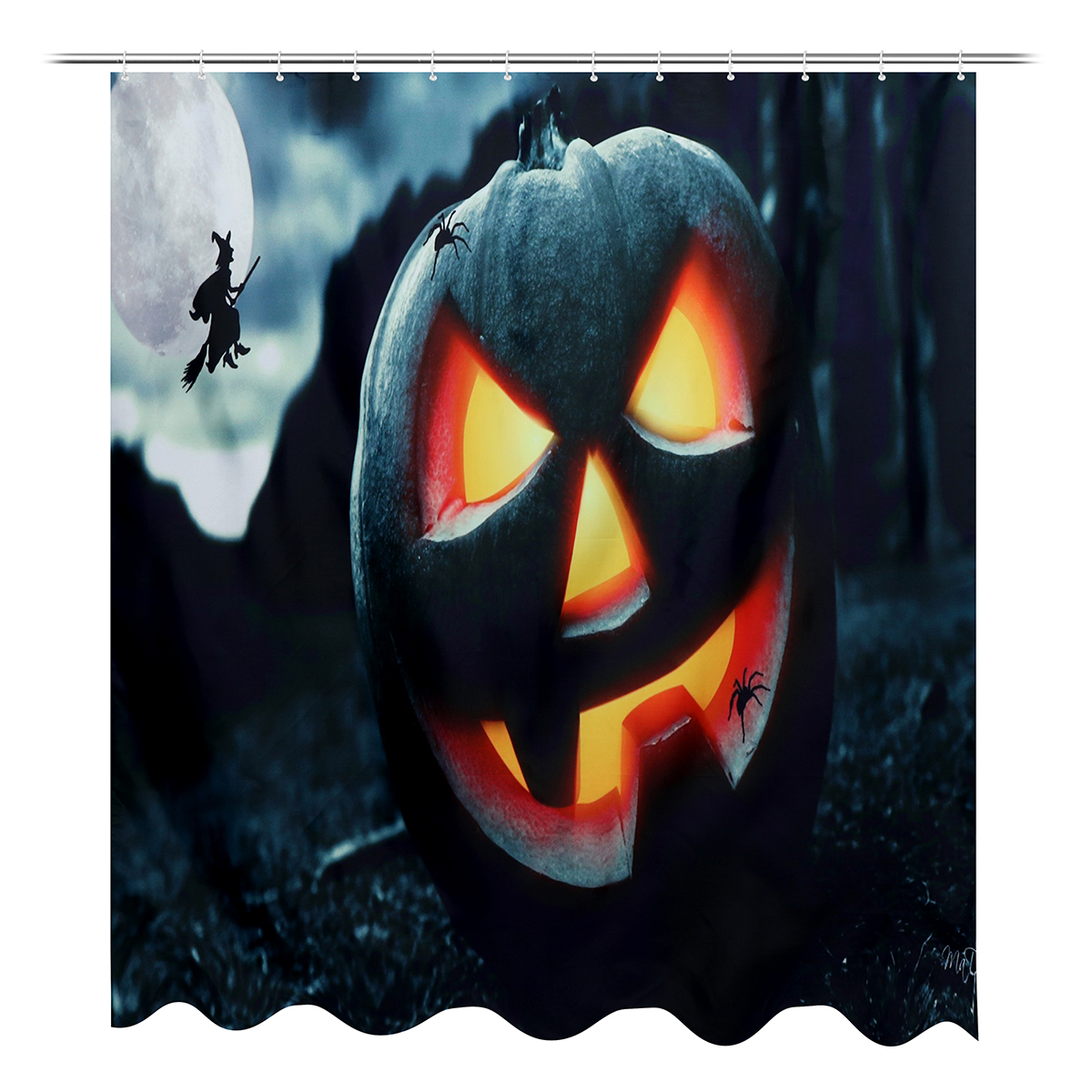 180x180cm-Halloween-Pumpkin-Bathroom-Shower-Curtains-Toliet-Mat-Rug-With-12-Hooks-1376501