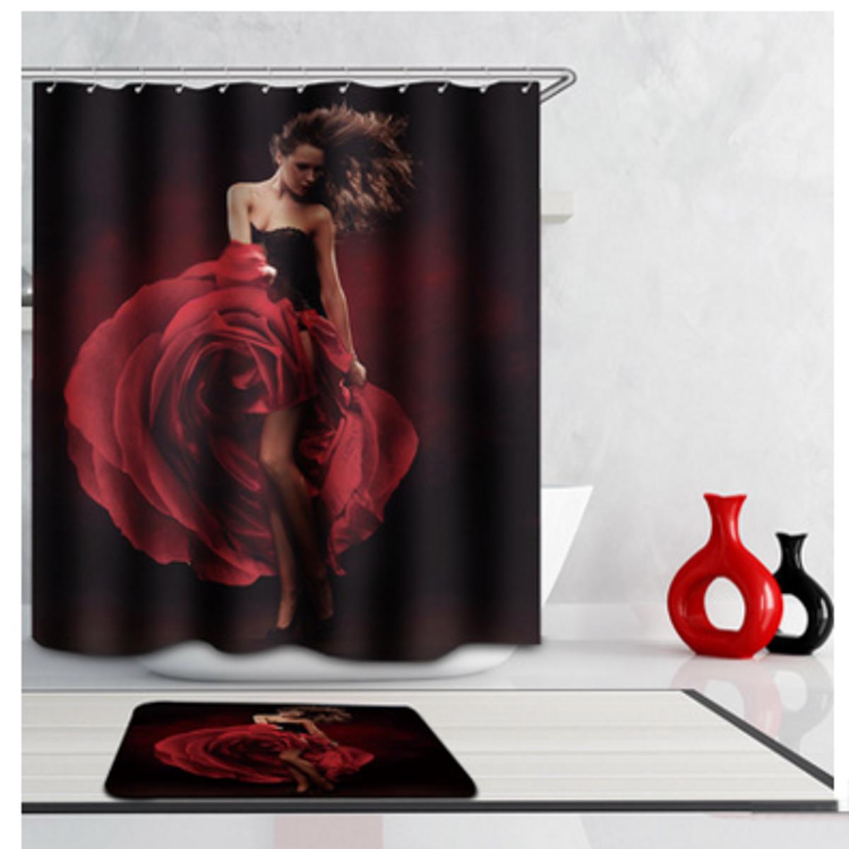 180x180cm-Waterproof-Dance-Girl-Polyester-Shower-Curtain-Bathroom-Decor-with-12-Hooks-1085952