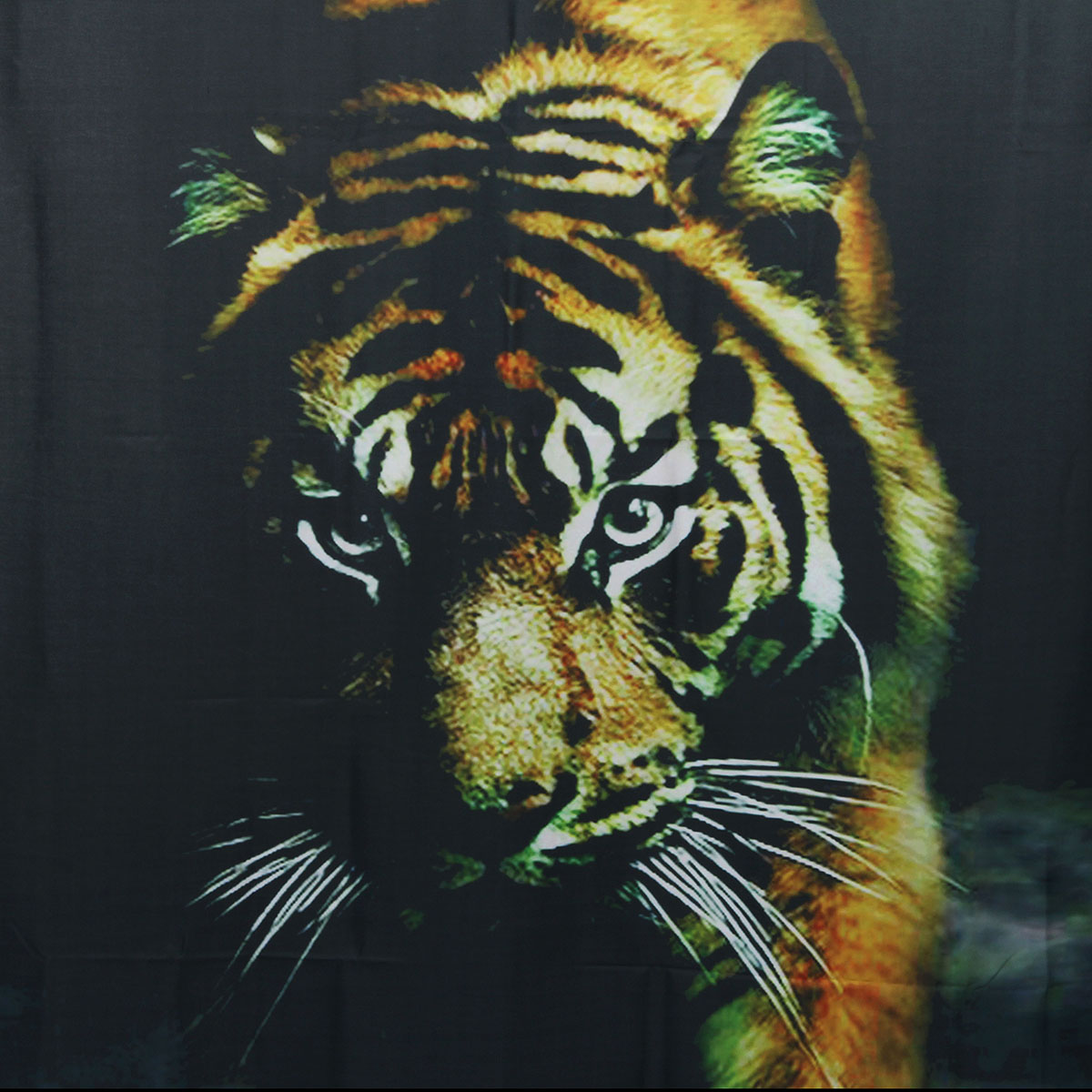 72quotX-72quot-Wildlife-Animal-Nature-Decor-Tiger-Bathroom-Decor-Shower-Curtain-with-Plastic-Shower--1421519