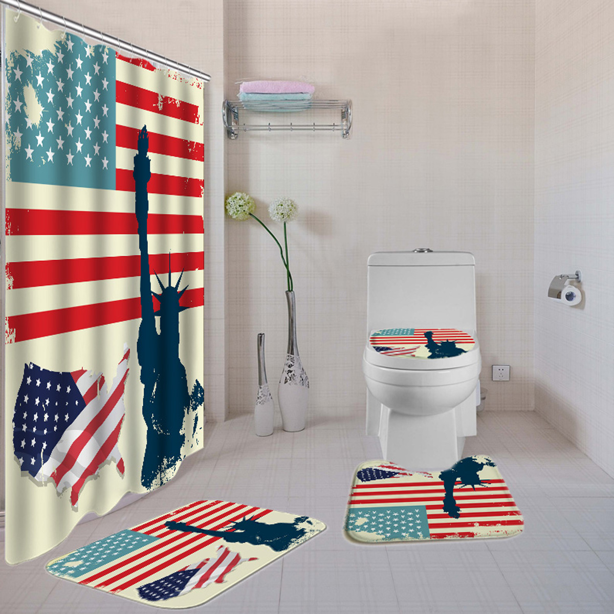 American-Flag-Bathroom-Shower-Curtain-Non-Slip-Rug-Toilet-Lid-Cover-Bath-Mat-with-12-Ring-1425088