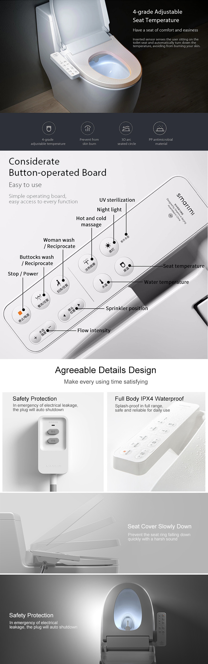 Xiaomi-Smartmi-Multifunctional-Smart-Toilet-Seat-LED-Night-Light-4-grade-Adjustable-Water-Temp-Elect-1208956