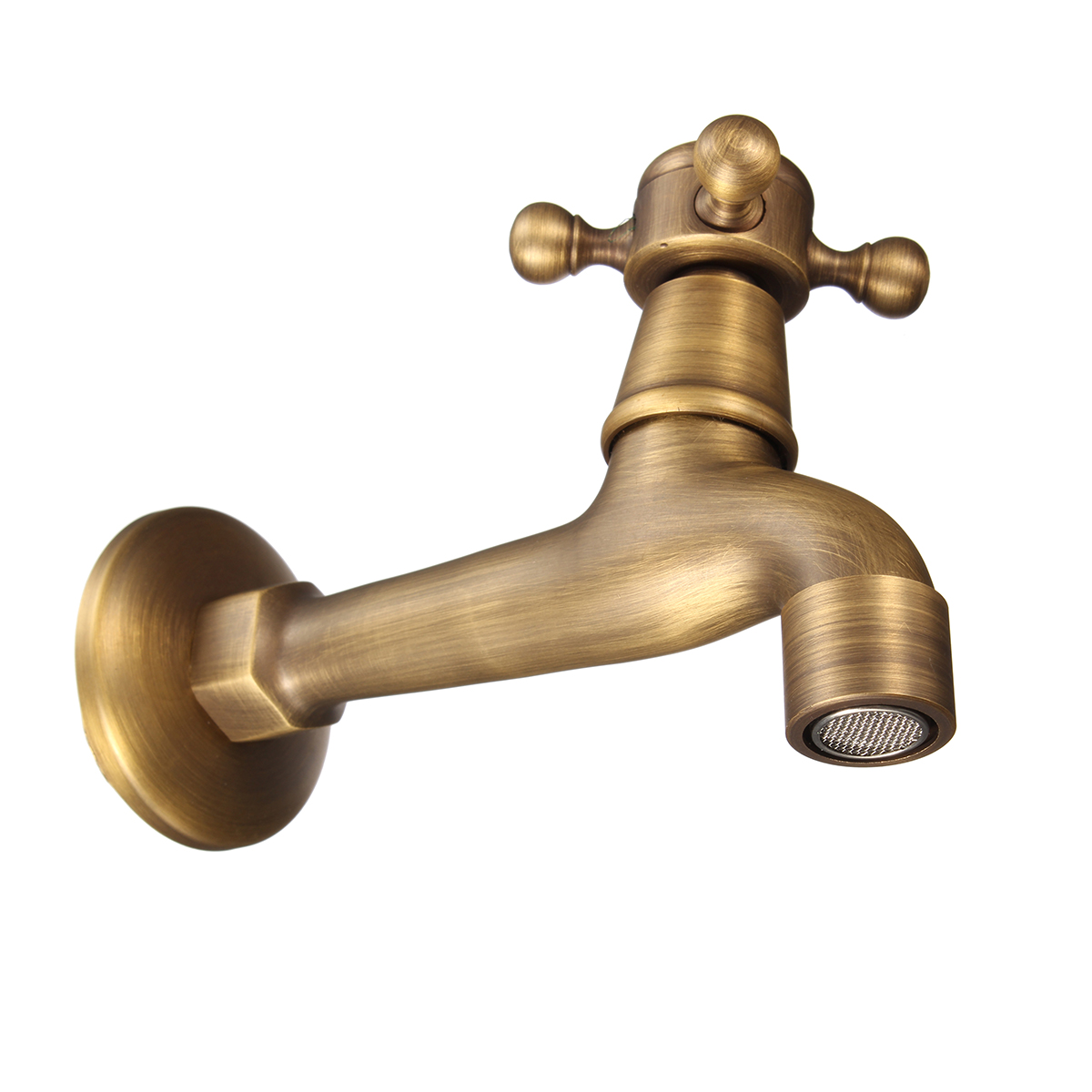 Antique-Brass-Wall-Mounted-Garden-Bathroom-Basin-Faucet-Mop-Water-Machine-Tap-1138134