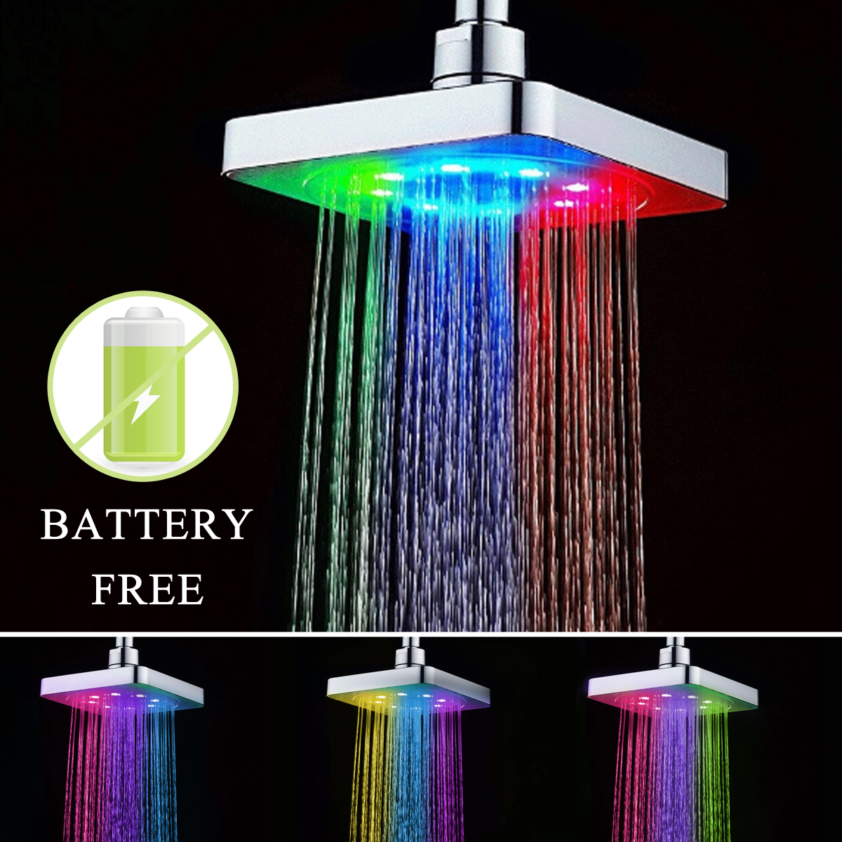 Automatic-Square-Shower-Head-Home-Bathroom-Rainfall-Polished-7-Colors-Auto-Changing-LED-Light-1353891