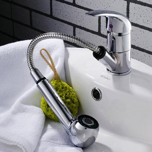 Chrome-Sink-Bath-Faucet-Spray-Head-Shower-Replacement-Head-44119