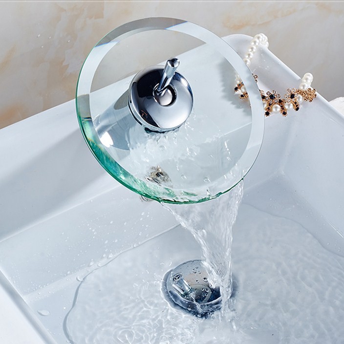 Modern-Style-Kitchen-Bathroom-Vessel-Copper-Glass-Round-Waterfall-Tub-Sink-Faucet-Tap-1302813
