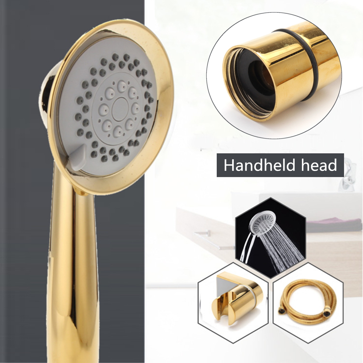 Gold-3-Function-Shower-Head-15-Metre-Hose-With-Water-Saving-Bracket-1376998