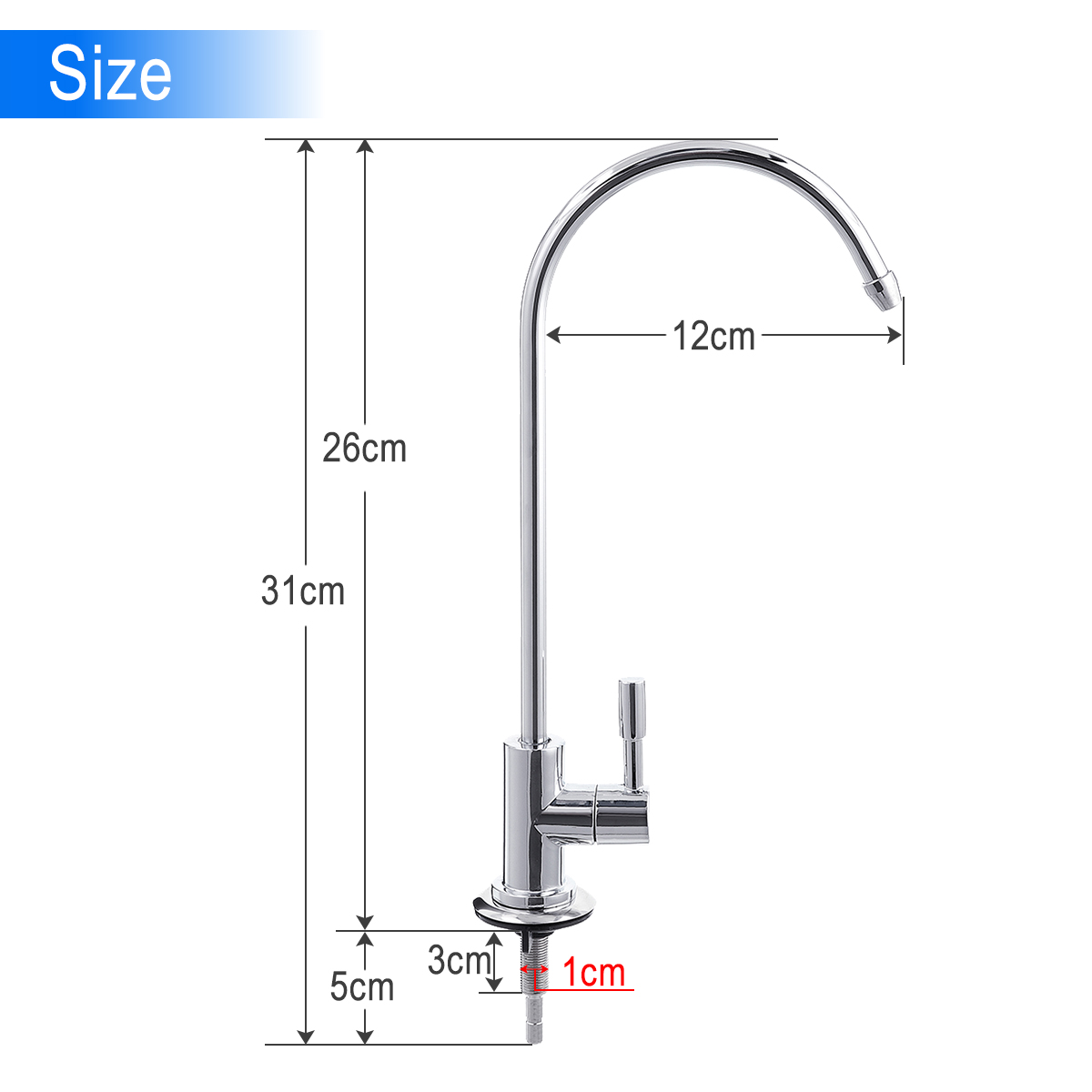14-Inch-Chrome-Drinking-RO-Water-Filter-Faucet-Finish-Reverse-Osmosis-Sink-Kitchen-1257746