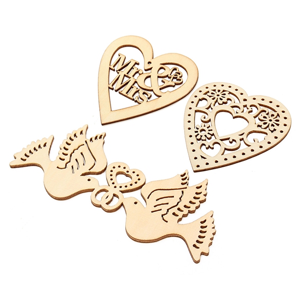 10pcs-Wooden-Laser-Cut-Heart-Shapes-Craft-Embellishments-Decoration-Wedding-Favors-1079817