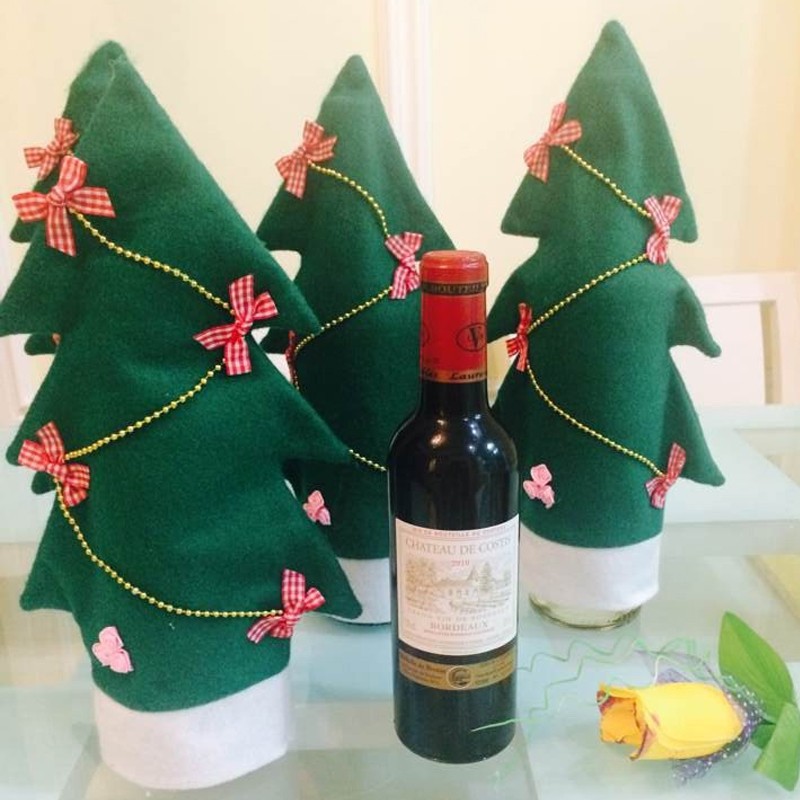 Christmas-Wine-Bottle-Cover-Christmas-Xmas-Clothes-Tree-Bottle-Coat-Bottle-Decoration-993054