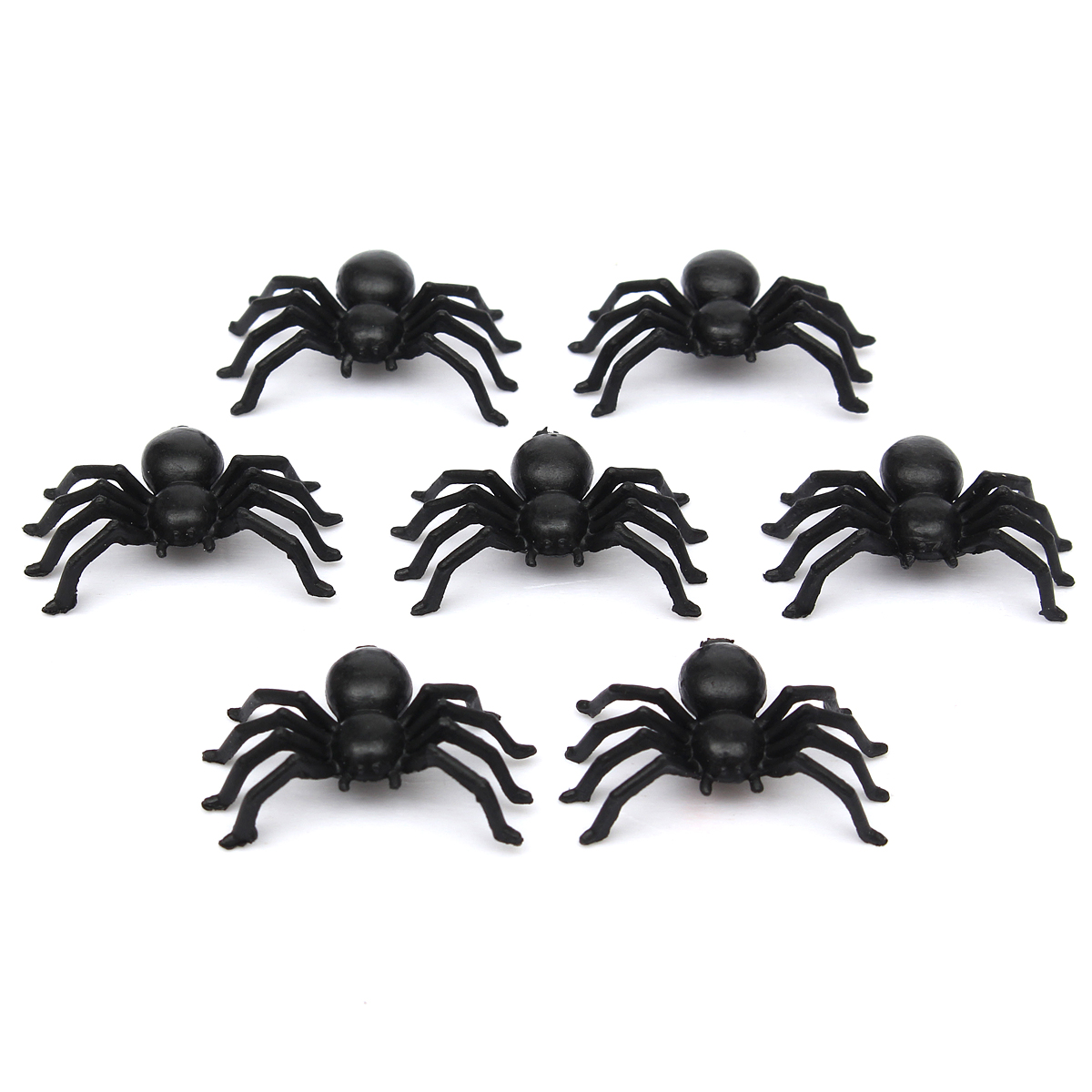 50pcs-Halloween-Plastic-Spiders-Spider-Funny-Joking-Toy-Decoration-995486