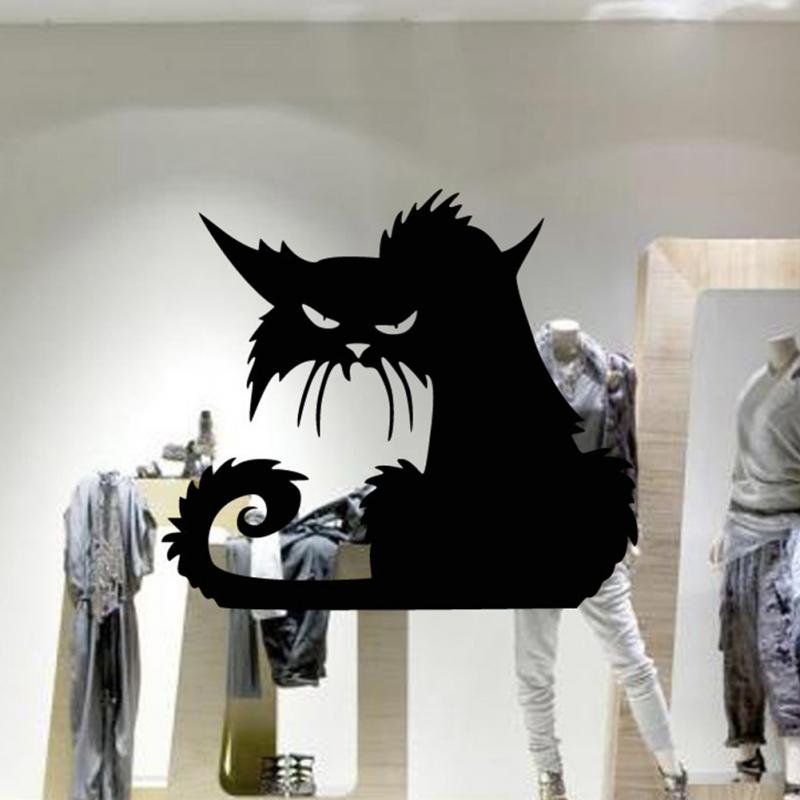 Creative-Halloween-Black-Cat-PVC-Waterproof-Wall-Sticker-Removable-Vinyl-Art-Mural-Decoration-Sticke-1339008