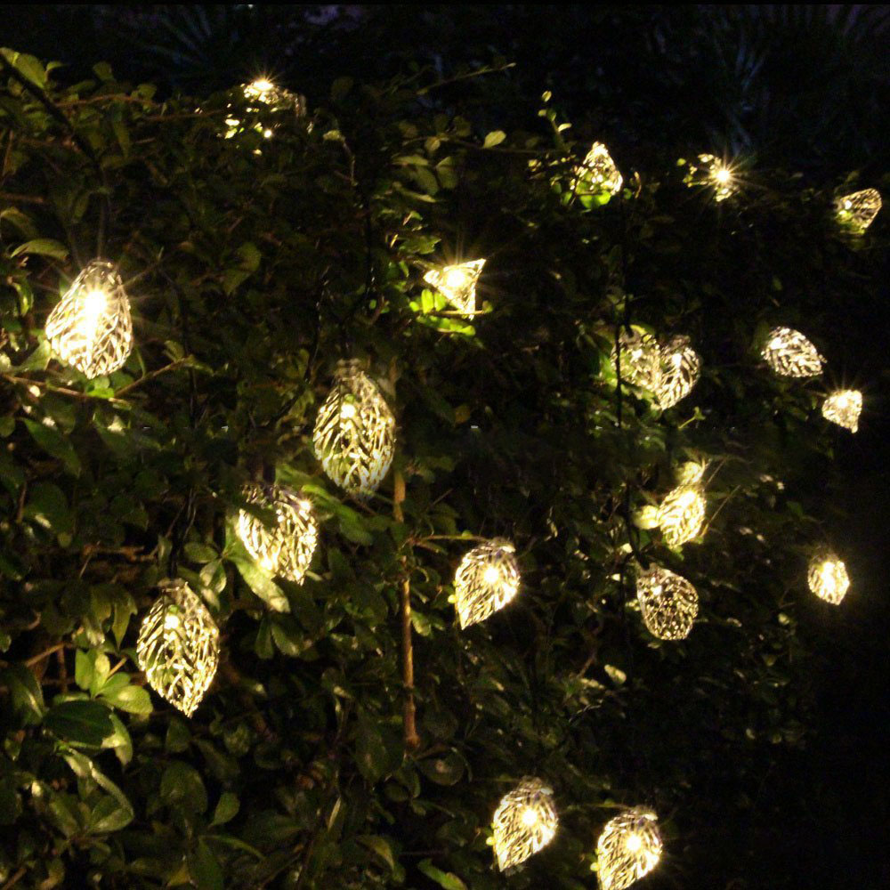 KCASA-SSL-5-Gardening--48M-20LED-Solar-Panel-Light-Leaves-Holiday-Christmas-Wedding-Decoration-1188030