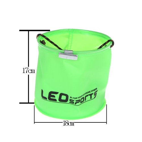 18-x-17cm-EVA-Foldable-Garden-Water-Bucket-with-6-meters-Rope-Belt-Outdoor-Fishing-Camping-1125948