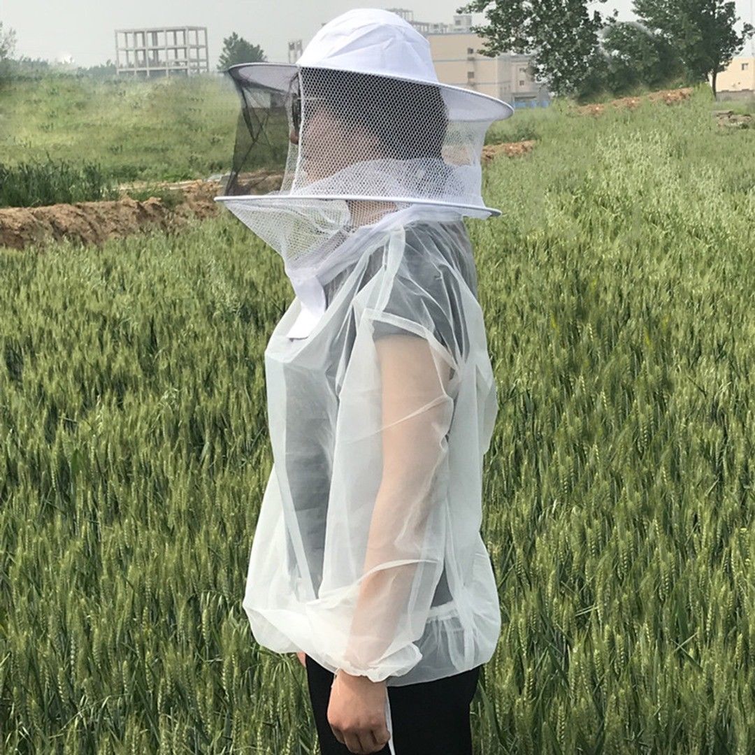 Anti-Bee-Clothes-Cap-Veil-Breathable-Half-Body-Beekeeping-Protective-Suit-Tool-Anti-Bird-Net-1349398