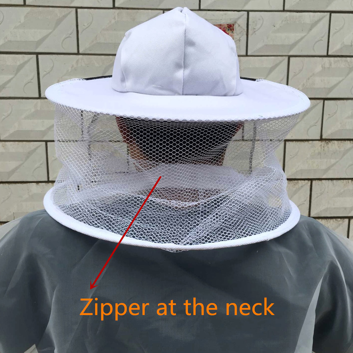 Anti-Bee-Clothes-Cap-Veil-Breathable-Half-Body-Beekeeping-Protective-Suit-Tool-Anti-Bird-Net-1349398