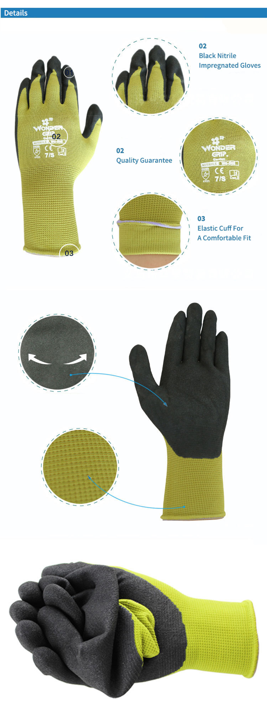Gardening-Universal-Labour-Protection-Nylon-Glove-1-Pair-Nitrile-Coated-Gloves-Wear-Resistant-1281580