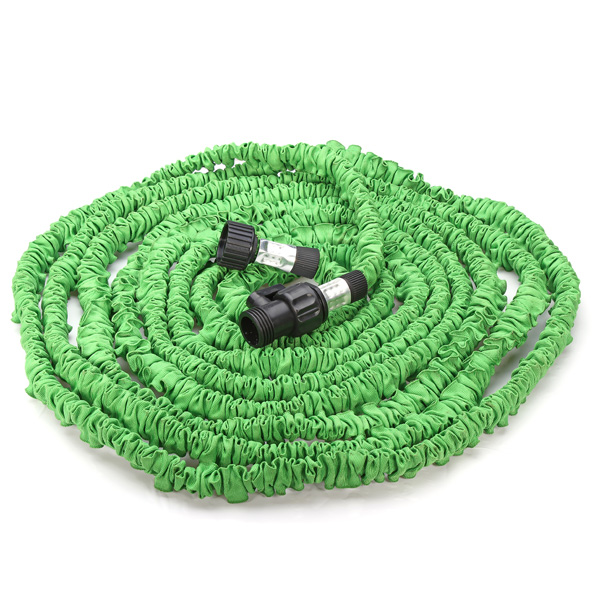 25-50-75-100FT-Green-Flexible-Garden-Car-Water-Hose-EUUS-Standard-935198