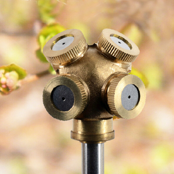 Honana-HG-GW-14-Inch-4-Hole-Brass-Spray-Nozzle-Garden-Sprinklers-Irrigation-Fitting-943824