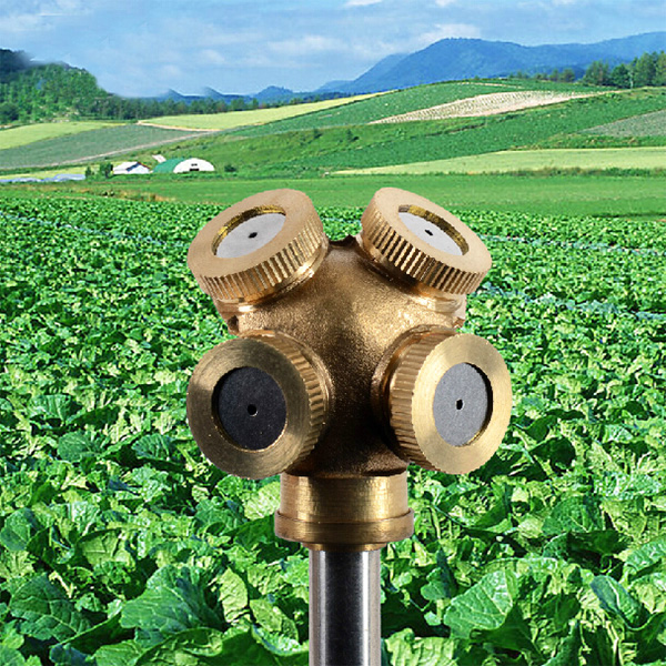 Honana-HG-GW-14-Inch-4-Hole-Brass-Spray-Nozzle-Garden-Sprinklers-Irrigation-Fitting-943824