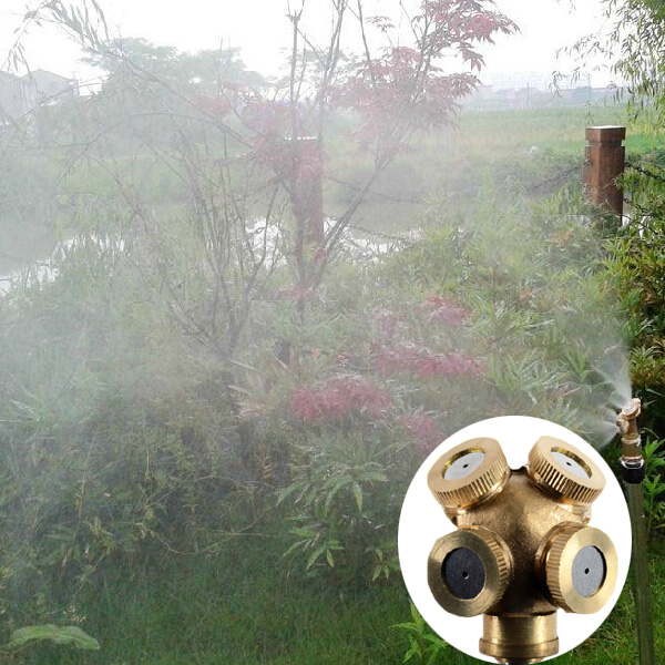 Honana-HG-GW-14-Inch-4-Hole-Brass-Spray-Nozzle-Garden-Sprinklers-Irrigation-Fitting-943824