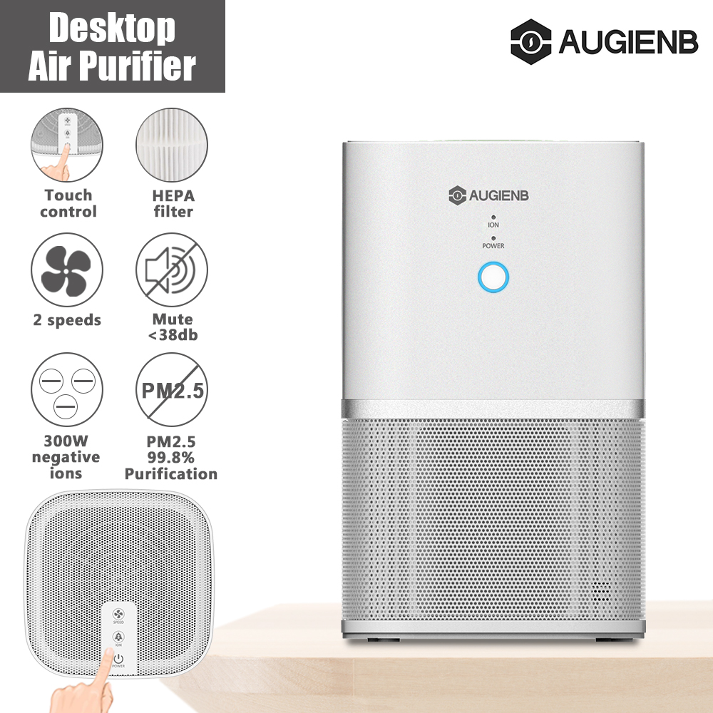 AUGIENB-A-DST01-Desktop-Air-Purifier-Active-Carbon-Filter-Dust-Active-Ozone-Generator-Sterilizer-Con-1262459