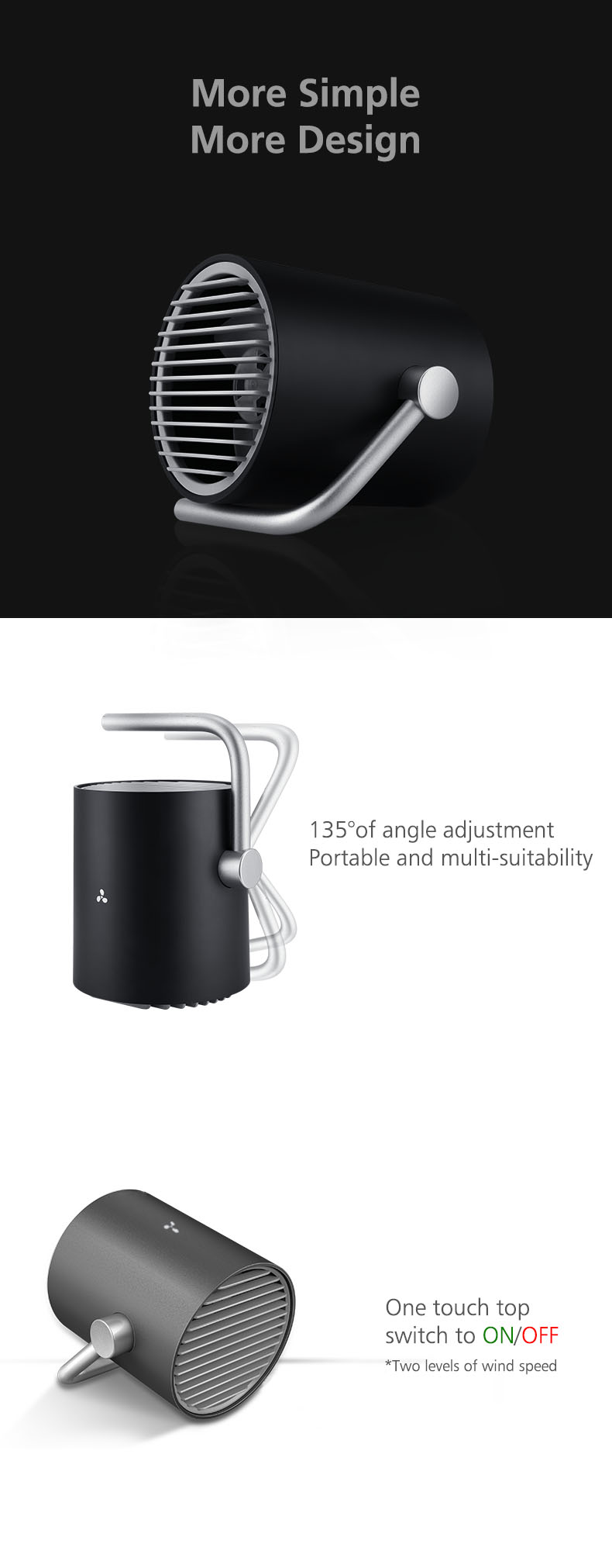 Creater-Mini-Desktop-USB-Fan-Portable-Fan-Nature-Wind-Minimalist-Design-Black-White-Pink-Style-1226815