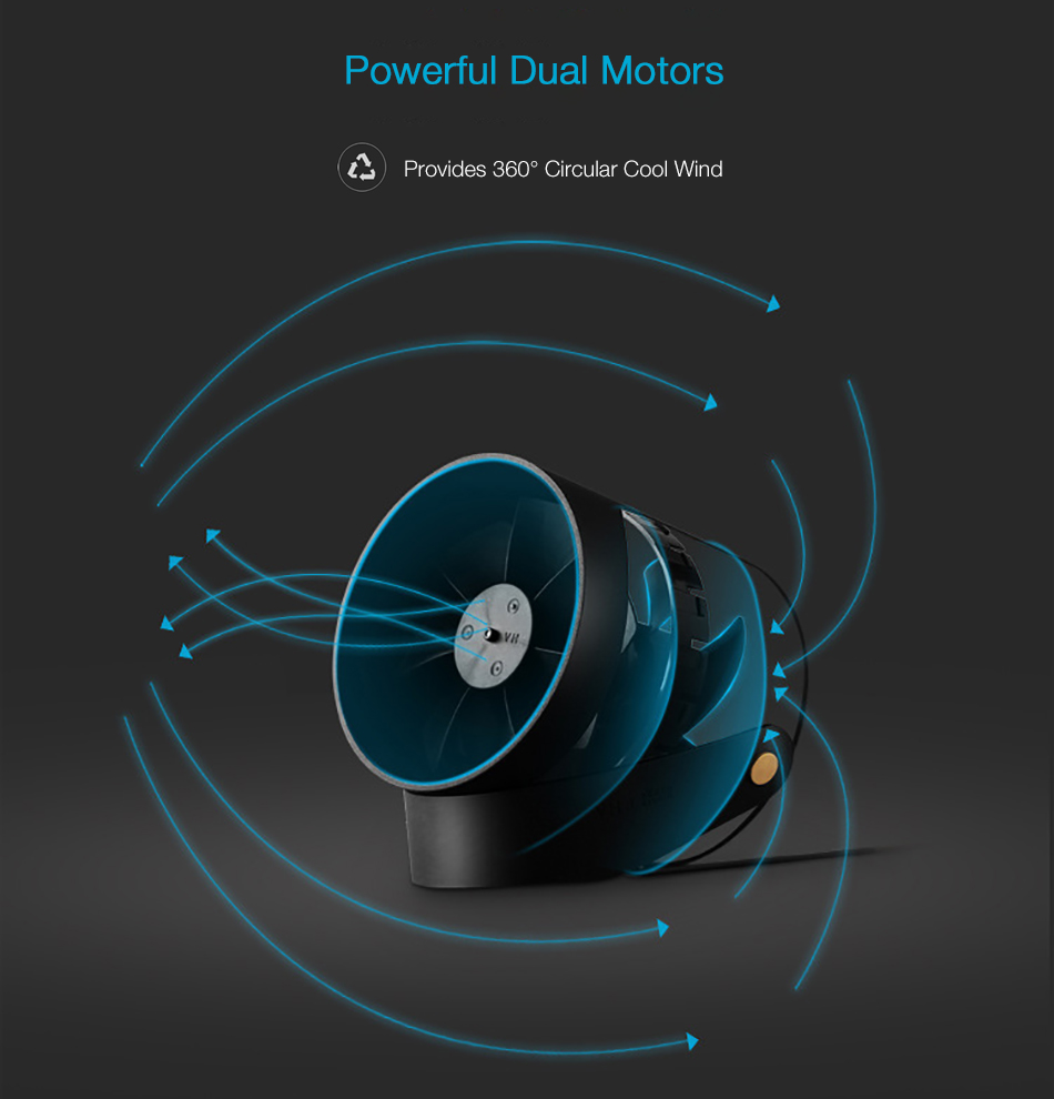 Creative-Bucket-Design-Dual-Motors-Electronic-Portable-USB-Charging-3-Adjustable-Wind-Mode-Ultra-Sil-1345764