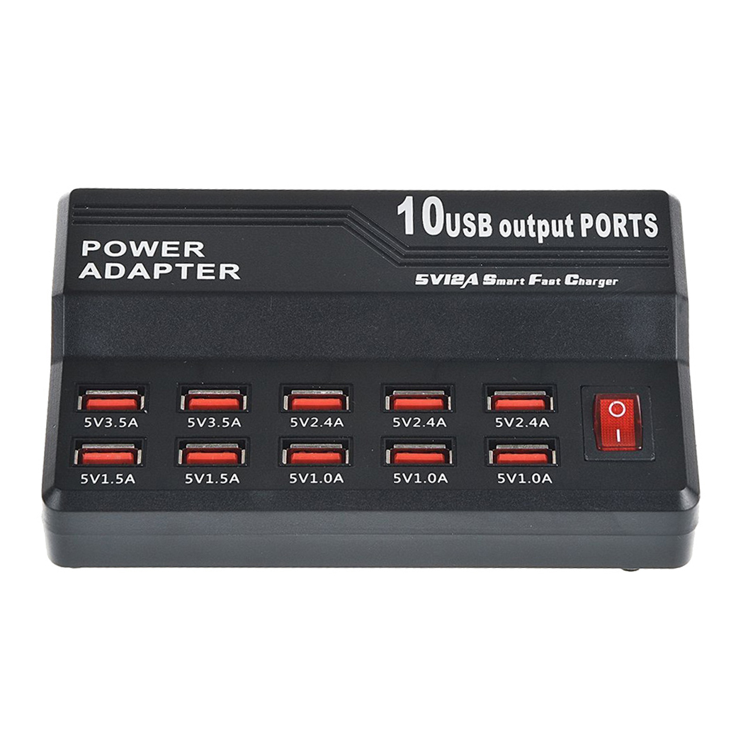 60W-10-Ports-Family-Size-Desktop-Smart-Ports-Rapid-Charging-Station-USB-Charger-with-Auto-Detective--1306244