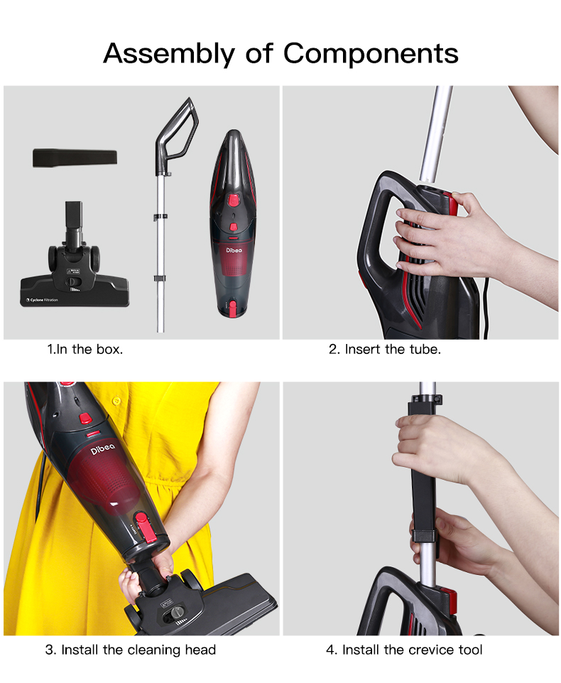 Dibea-SC4588-2-in-1-Bagless-Lightweight-Corded-Stick-Vacuum-Cleaner-with-Cyclone-HEPA-Filtration-1227993