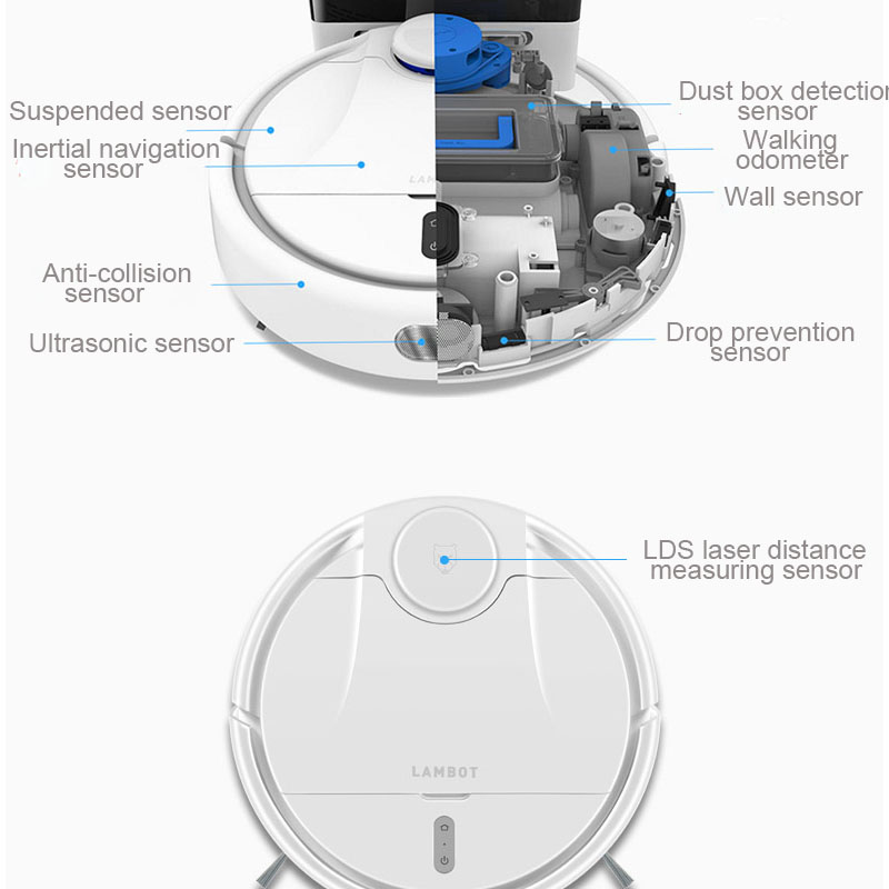 Lambot-Smart-Robot-Vacuum-Cleaner-Laser-Navigation-2200Pa-5200mAh-Smart-voice-control-via-Alexa-1409148