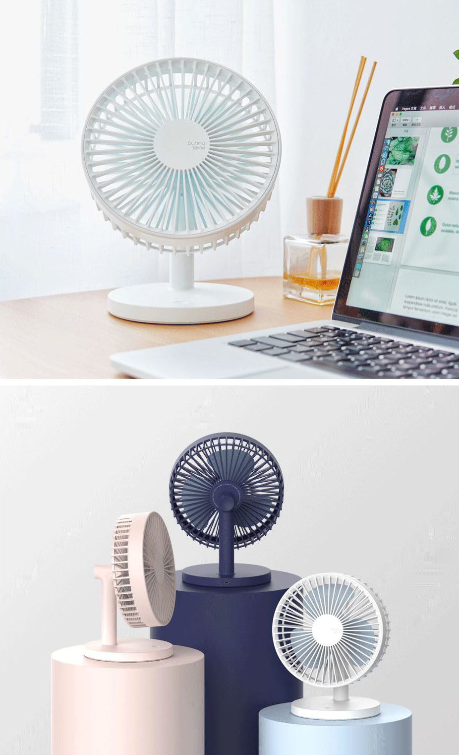 3Life-202-Desktop-Mute-Fan-USB-Charging-Mini-Portable-Handheld-Fan-2000mAh-Battery-Capacity-Low-Nois-1488832