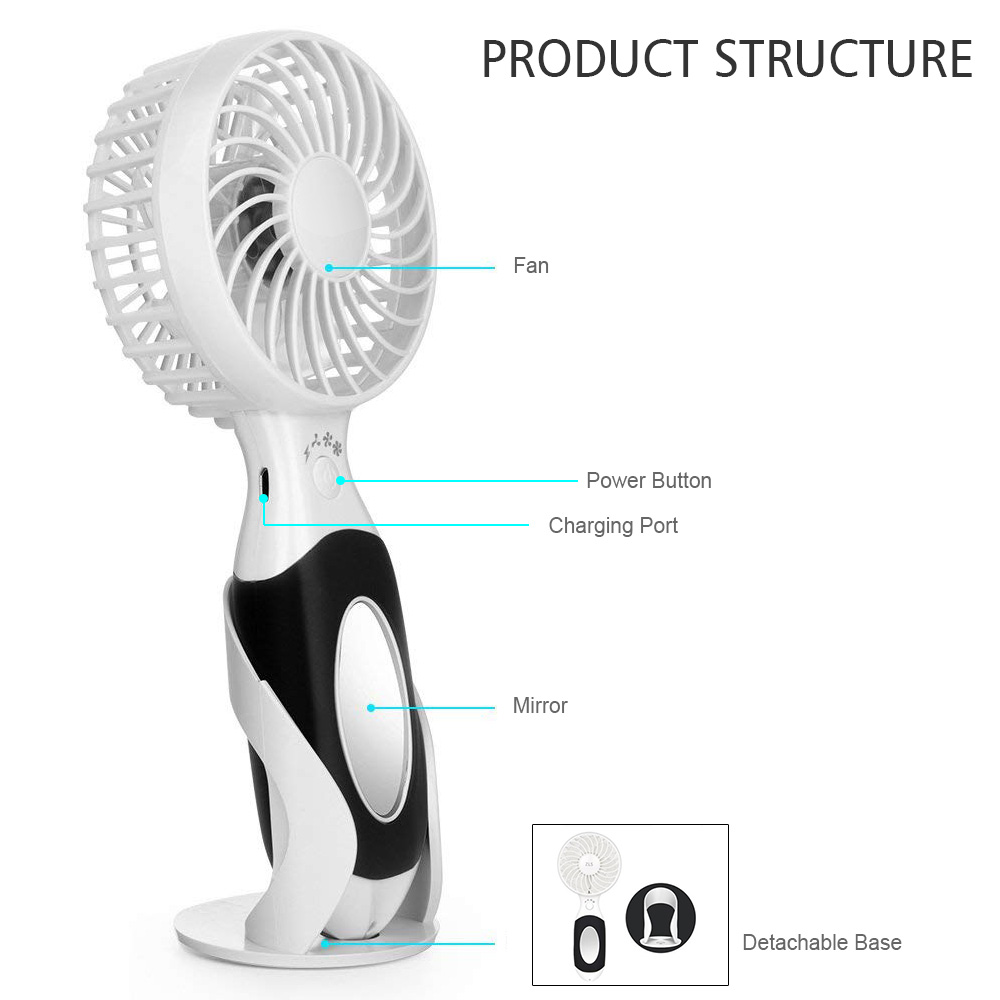 DC-5V-3600mAh-Mini-Fan-USB-Charging-Handheld-Portable-Desktop-Air-Cooling-Fan-with-Cosmetic-Mirror-1340728