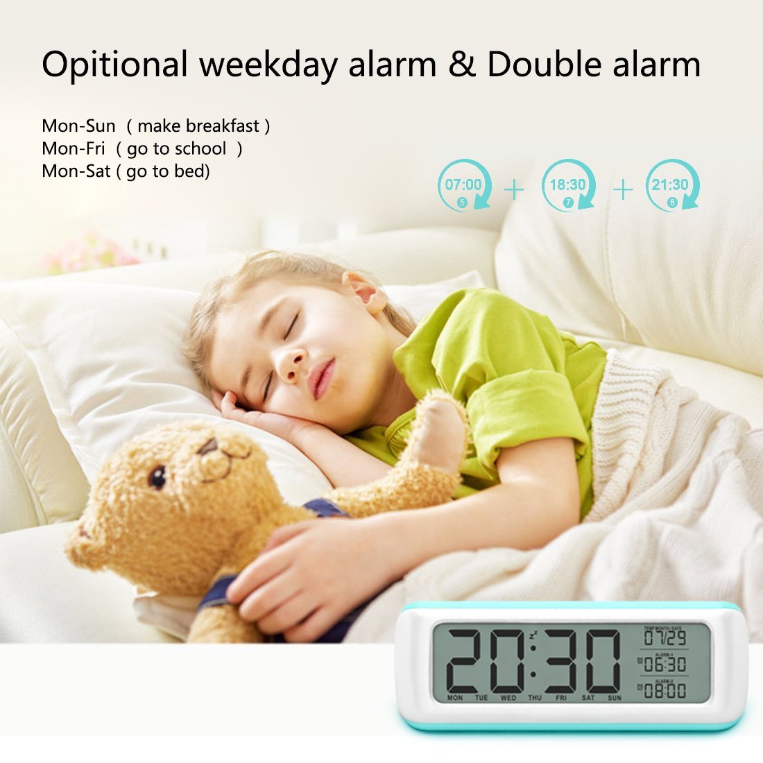 Loskii-DC-12-55quot-Large-Digital-Alarm-Clock-with-Backlight-2-Alarms--Snooze-Optional-Weekday-Alarm-1255294