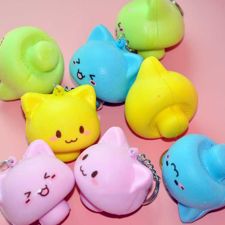 10PCS-Simulation-Bread-Mushroom-Cute-Face-Keychain-Squishy-Crafts-Creative-Decoration-1086956