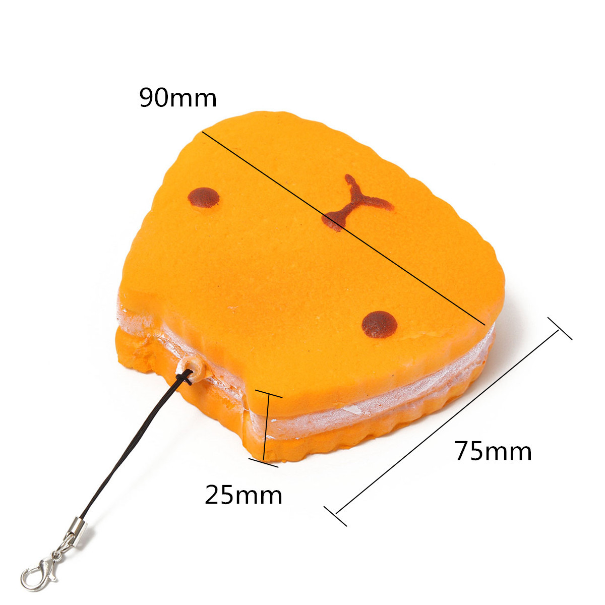 1PC-10CM-Random-Color-Carapace-Squishy-Layer-Cake-Cell-Phone-Strap-Cream-Scented-1065011