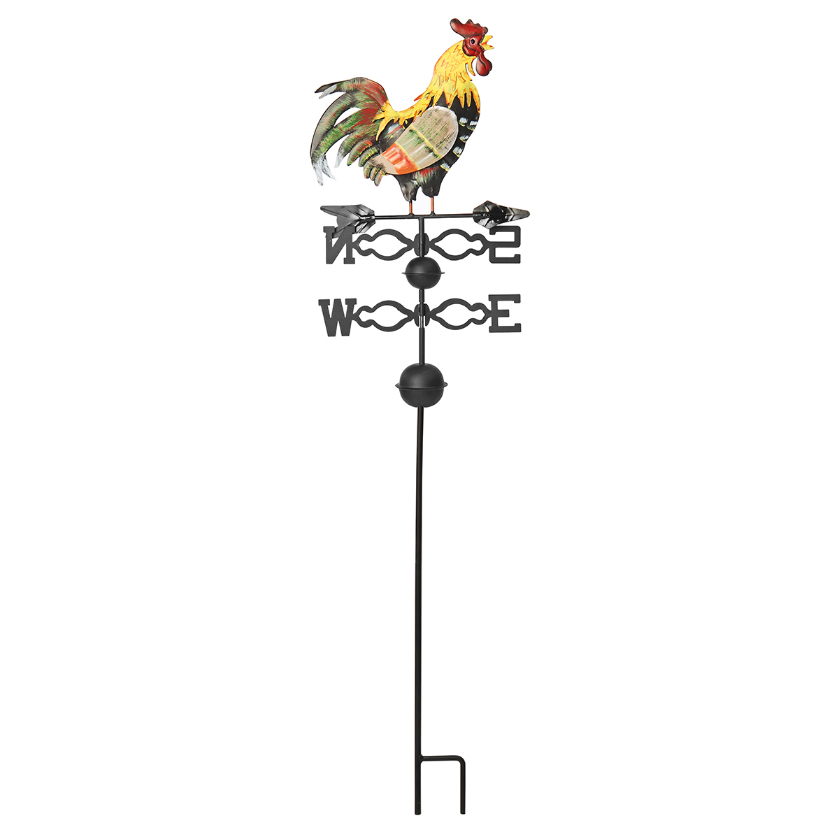 130cm-Height-Iron-Rooster-Weathervane-Roof-Mount-Weather-Vane-Wind-Garden-Decorations-1349417