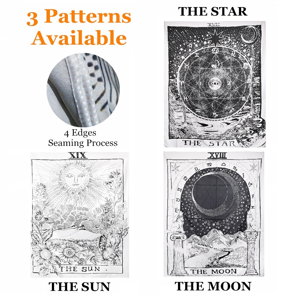 210cm-Sun-Star-Moon-Tarot-Tapestry-Hippie-Wall-Hanging-Blanket-Room-Home-Decor-1385184