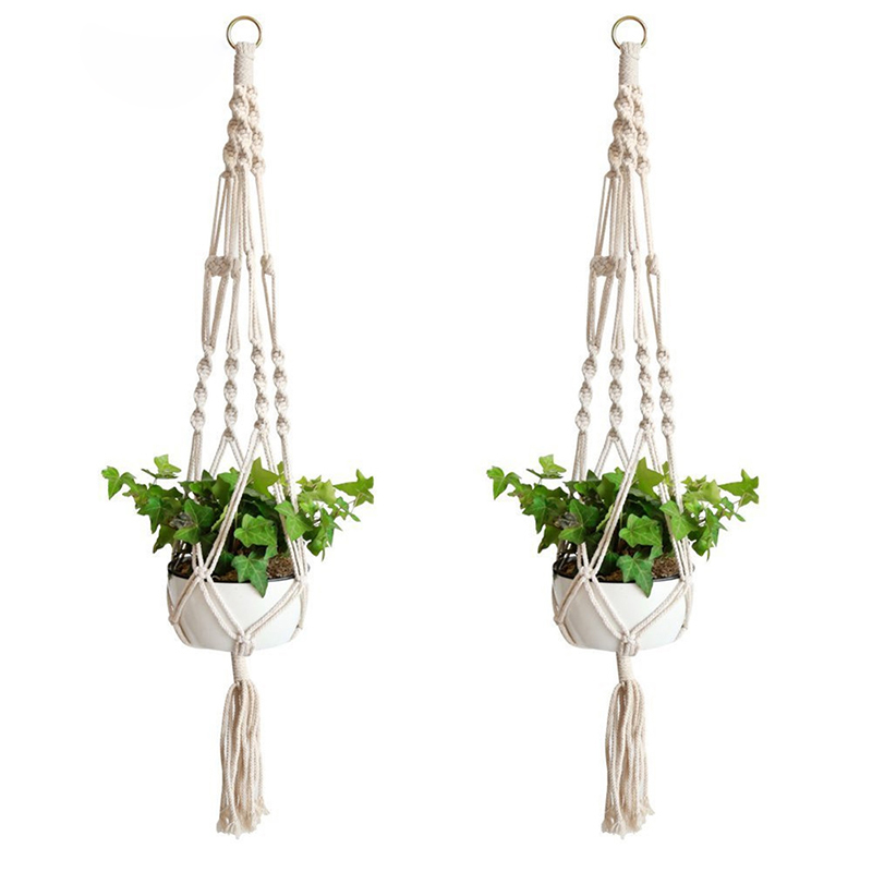 4-Legs-Hand-Knitting-Cotton-a-Flower-Pot-Holder-Hanging-Basket-Flower-Plant-Hanger-Rope-Hand-Knittin-1312480