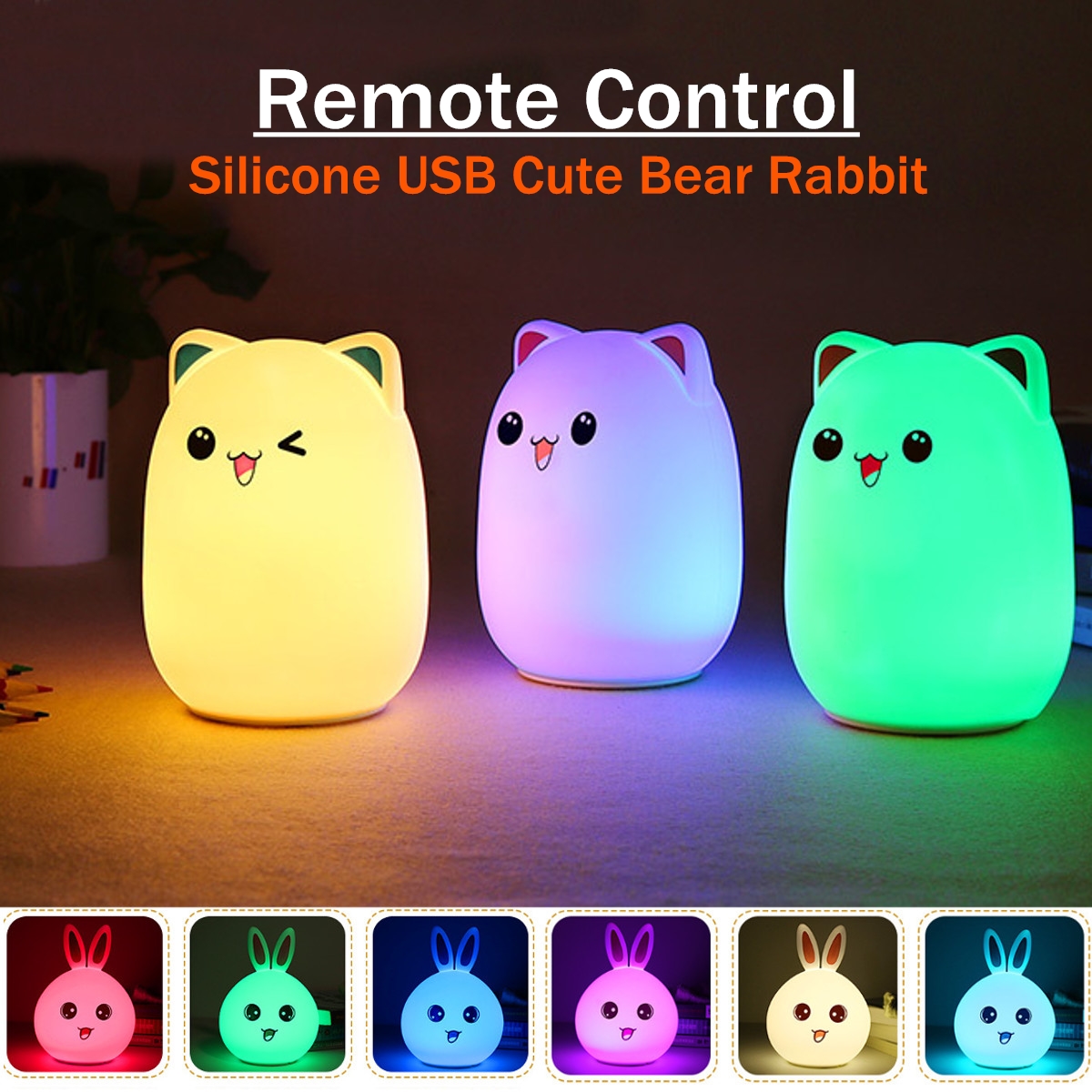 LED-Small-Night-Light-Sleeping-Lamp-Baby-Room-Rabbit-Bear-Light-Kids-Bed-Lamps-Remote-Control-1396387