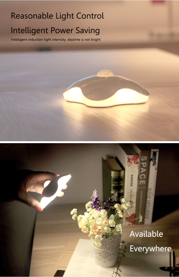 Loskii-DX-S11-07W-LED-Motion-Activated-Sensor-Night-Light-Four-Portable-USB-Rechargeable-Leaf-Clover-1188280