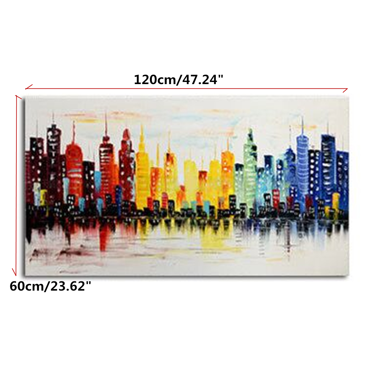 120X60CM-Modern-City-Canvas-Abstract-Painting-Print-Living-Room-Art-Wall-Decor-No-Frame-Paper-Art-1119862