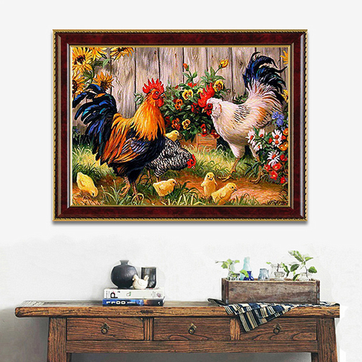 14x18-Inches-5D-Diamond-Painting-Paper-Garden-Chicken-Coop-Cross-Stitch-Home-Decor-1096997