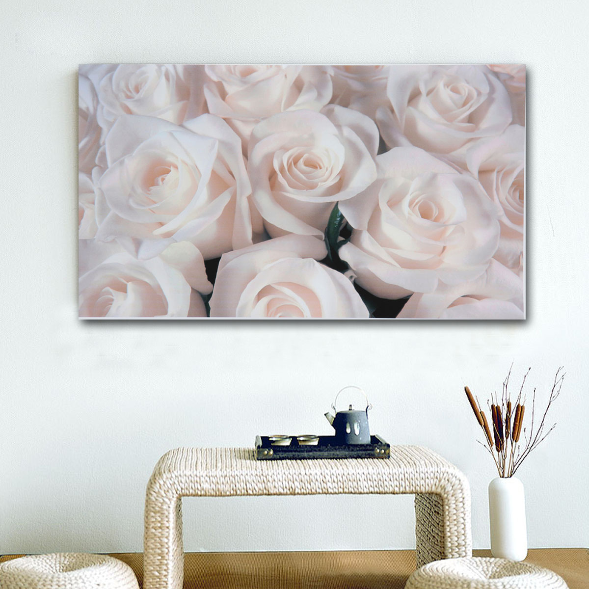 19quotx32quot-Paintings-Roses-Blossom-Flower-Canvas-Prints-Pictures-Art-Home-Decor-Frameless-1407575