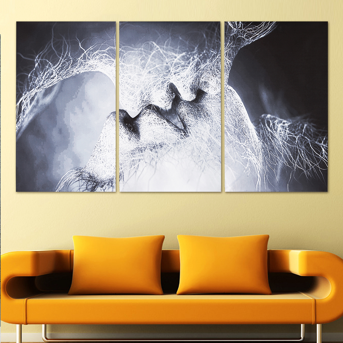 3Pcs-Love-Kiss-Abstract-Canvas-Print-Paintings-Pictures-Home-Wall-Decor-Unframed-1354926